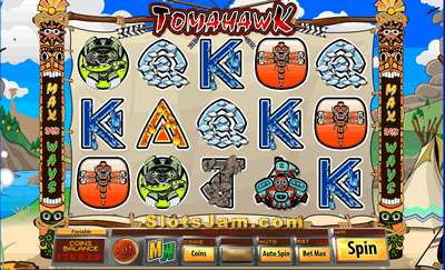 Tomahawk Slots Bonus Game